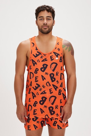 Bad Bear Bling Turuncu Erkek Atlet-turuncu Turuncu