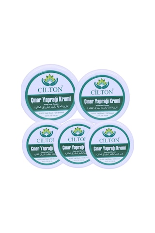 Cilton Çinar Yapraği Kremi 150 Ml 5 Adet Cilton Çinar Yapraği Kremi 150 Ml 5 Adet