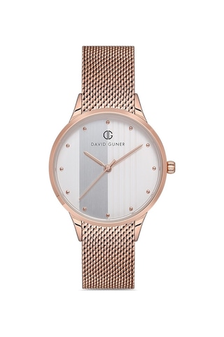 Davıd Guner Dg-8136lc-c1 Kadın Kol Saati Gold - Gümüş