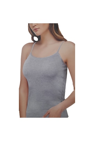 Tutku Elit Bayan Elastan Modal İp Askı Atlet 6 'lı 2001 Gri