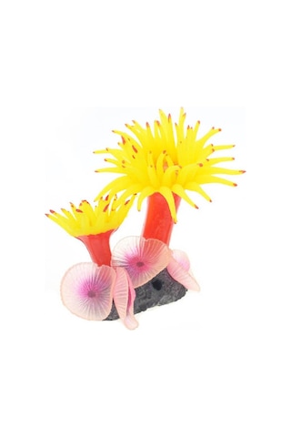 Sones Balık Tankı Akvaryum Simülasyon Peyzaj Deniz Dibi Yumuşakça Mercan Simülasyon Deniz Ağacı Silikon Süsler