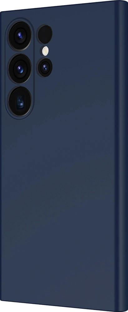 Samsung Galaxy Uyumlu S25 Ultra Kılıf Lansman İçi Kadife Kamera Korumalı Mara Silikon Kılıf-lacivert Lacivert