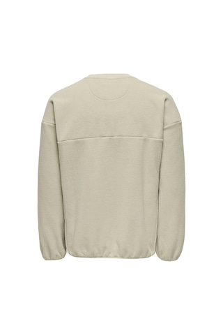 Only & Sons Keem Erkek Krem Sweatshirt 22034261-slg Krem