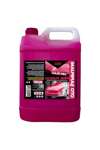 Cilalı Oto Şampuanı Ve Köpük Yapıcı Pompası, 5 Lt Ve 2 Lt Set