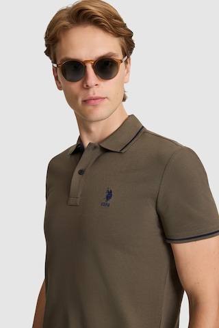 U.S. Polo Assn. U.s. Polo Assn. Erkek Koyu Haki Tişört Basic 50326975-vr111