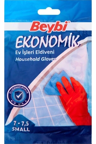 Ekomonik Bulaşık Eldiveni Kırmızı