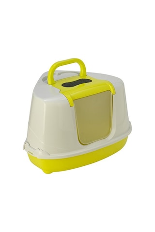 Moderna Flip Köşe Kapalı Kedi Tuvaleti 45 x 56 x 38.5 CM