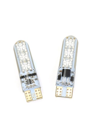 Zhltech Kumandalı Rgb Led T10 Park Ampulu 2 Adet Set