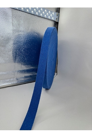 Paşateks 3 Cm Pamuk Kolon Şerit-5 Metre-koyu Mavi
