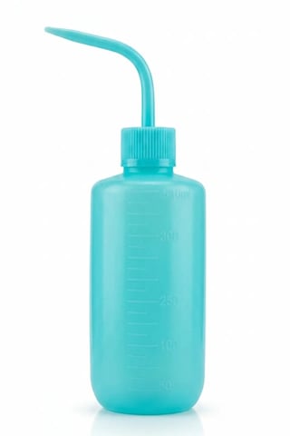 Mavi Pipet Şişe 500 Ml Dövme Yıkama Piset Şişesi