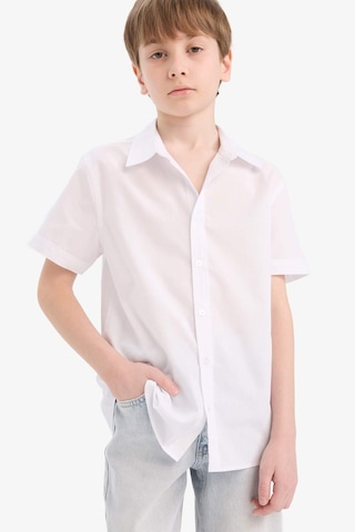 DeFacto Erkek Çocuk Polo Yaka Pamuklu Kısa Kollu Gömlek F0298A825AUWT34