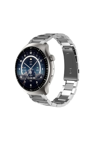 Harvox Watch Hx-4 Pro Akıllı Saat Iphone Ve Android Tüm Akıllı Telefonlara Uyumlu 46 Mm Gümüş