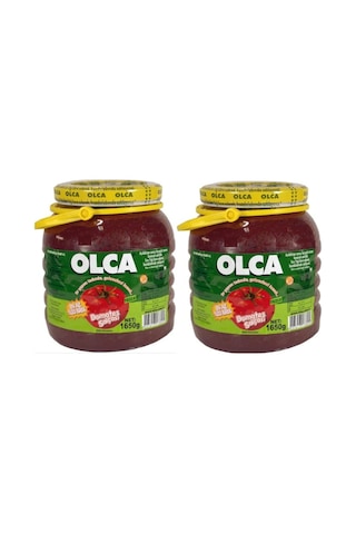 Olca Domates Salçası Tuzlu 2 x 1650 G Olca Domates Salçası Tuzlu 2 x 1650 G