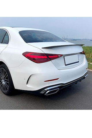 Mercedes W206 Bagaj Üstü Spoiler C Serisi 2021+ C63s Piano Black