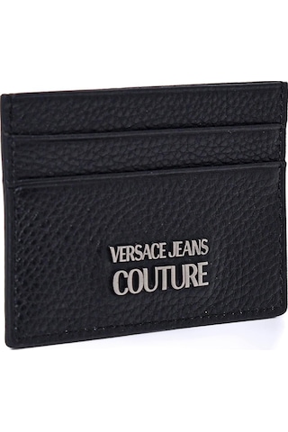 Versace Jeans Couture 75Ya5Pa2 Erkek Cüzdan Black-Grey Siyah - Gri