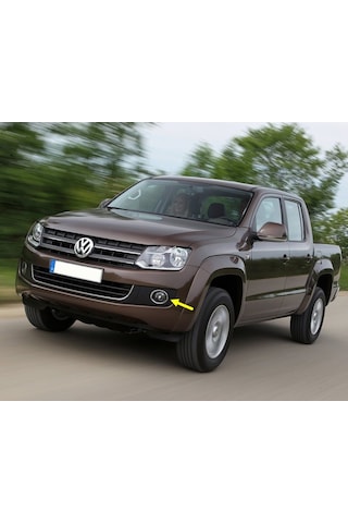 Vw Amarok 2013-2016 Ön Tampon Sol Sis Farı Izgarası Krom 2HH807489B
