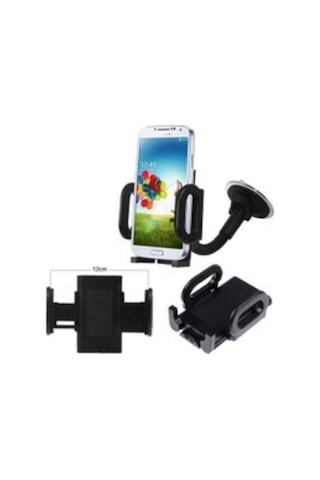 Telefon Tutucu 35cm Spralli Vantuzlu Vakum