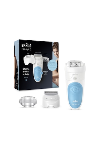 Braun Silk-Epil 5 5605 3'ü 1 Arada Senso Smart Epilatör
