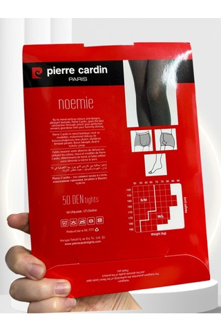Pierre Cardin Paris Noemie 50 Den Puantiyeli İnce Şık Külotlu Çor Kestane