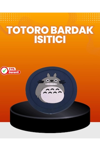 Totoro Figürlü Usb Bardak Isıtıcı Sıcak Tutucu Mat 60 Derece Maksimum Çok Renkli