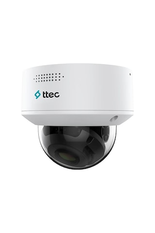 Ttec Ipdp-4330l-wmsz 4mp 2.8-12mm Motorıze 30mt Dahili Sesli H265+ Ip67 Smart Led Ip Dome Kamera