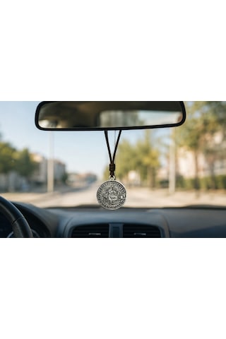 Bitcoin Madalyon Figürlü Araç Dikiz Aynası Süsü Kripto Para Temalı Araba Aksesuarı