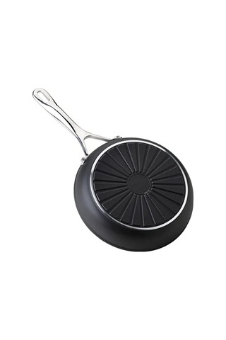 Kızartma Tavası 28 Cm Yapışmaz Kaplama İle Ergonomik Tasarım 001 Siyah