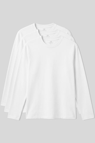 Tommy Life Standart Fit Basic O Yaka 3lü Paket Beyaz Erkek T-shirt 87997 Beyaz