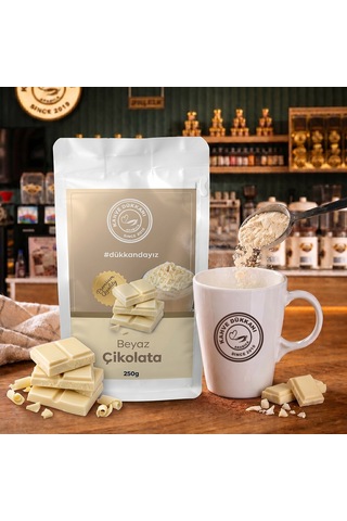 Beyaz Çikolata Tozu 250gr Hazır