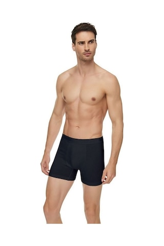 Tutku Elit Erkek Modal Elastan Boxer 6'lı 1251 Siyah Tutku Elit Erkek Modal Elastan Boxer 6'lı 1251 Siyah