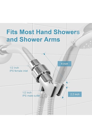 Duş Kolu Hortumunu Bağlamak İçin Duş Başlığı Braketi Diğer