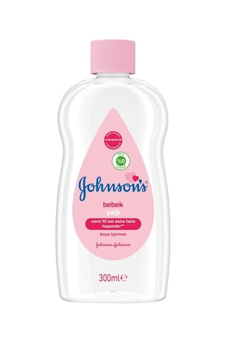 Johnsons Baby Bebek Yağı 300Ml Nemlendirici (Pembe) 3 Lü Set