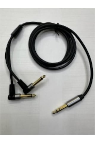 6.3 Mm Stereo 2x 6.3 Mm Mono Kablo 6.3 Mm Y Kablo