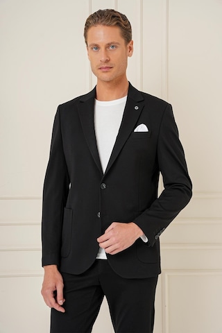 Efor C 690 Slim Fit Siyah Spor Ceket Siyah