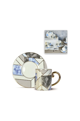 Protocol London Claudie 6'lı Kahve Fincanı Takımı