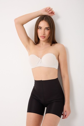 Unika Boutique Etkili Toparlayıcı Lazer Kesim Iz Yapmayan Hayalet Paçalı Korse Siyah