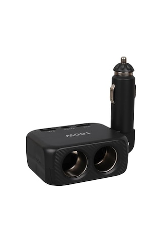 Olesson 1655 12-24v Type-c + Çift Usb-a Girişli 100w 2 Li Araç Çakmak Çoklayıcı