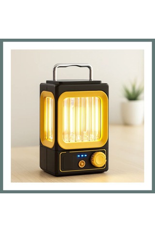 Ventra Nostalji Solar Lamba - Usb Şarjlı 1500mah Ventra