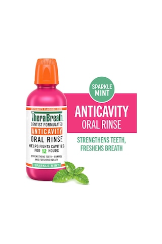 Thera Breath Anticavity Sparkle Mint Ağız Çalkalama Suyu 473ml