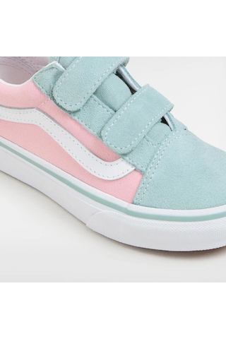 Vans Old Skool V Çocuk Gri Sneaker Karışık