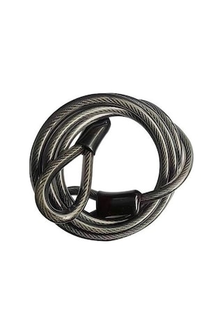 Xbyc 4503k Güçlü Çelik Kablo Halat Kilit 8 X 2100 Mm Motosiklet Bisiklet Kilidi