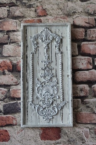 Neiwel Vintage Sui Eskitme Beyaz Tablo