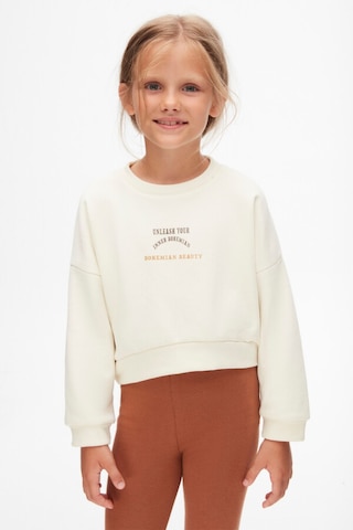 Xo Kids Kız Çocuk Sweatshirt 4-8 Yaş 37509 Krem