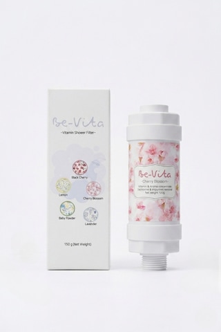 Cherry Blossom C Vitaminli Aromatik Duş Filtresi - Saç Dökülme Karşıtı, Cilt Besleyici Klor Ve Kireç Arıtıcı Duş Filtresi 150gr Saydam