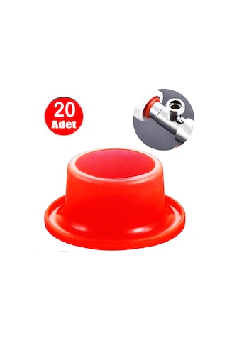 Yeni Nesil Tesisat Montaj Contası Musluk Sızdırmazlık Teflon Silikon Conta -20 Adet