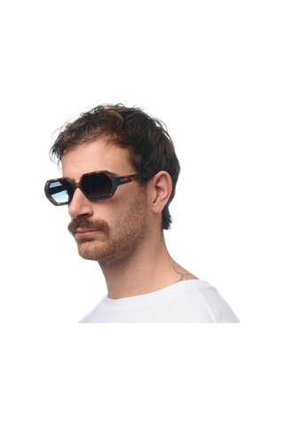 Okkia Andrea Altıgen Unisex Güneş Gözlüğühavana / Lens : Yeşil Kahverengi
