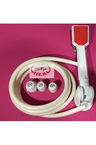 Elektrikli Şofben Duş Başlığı Hortum Takım Elektrikli Şofben Duş Başlığı Hortum Takım