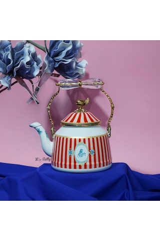 Bellisima Emaye Kettle Demlik 2,5 Lt Pembe