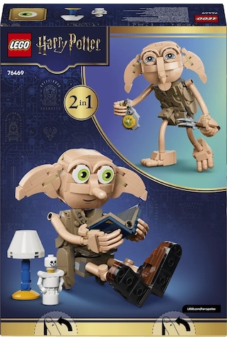 LEGO® Harry Potter™ Özgür Ev Cini Dobby™ 76469 - 8 Yaş ve Üzeri Çocuklar için Aksesuarlar İçeren Oyuncak Yapım Seti (379 Parça)