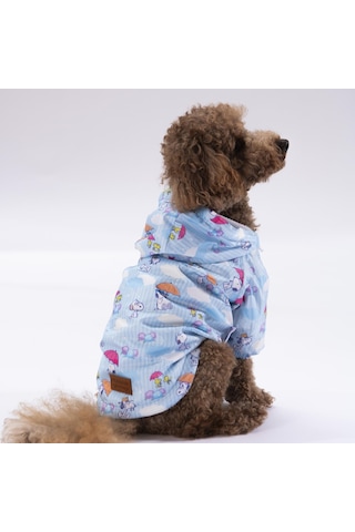 Pettrend Snoopy Köpek Mont Köpek Kıyafeti Köpek Yağmurluğu